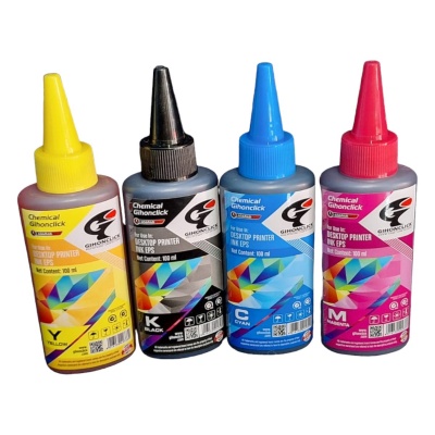 Tinta Dye Para Impresora Ecotank Marca Gihonclick 100ml Pz